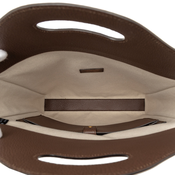 Pre-Loved Gucci GG Supreme Web Tiger Satchel - Picture 4 of 8